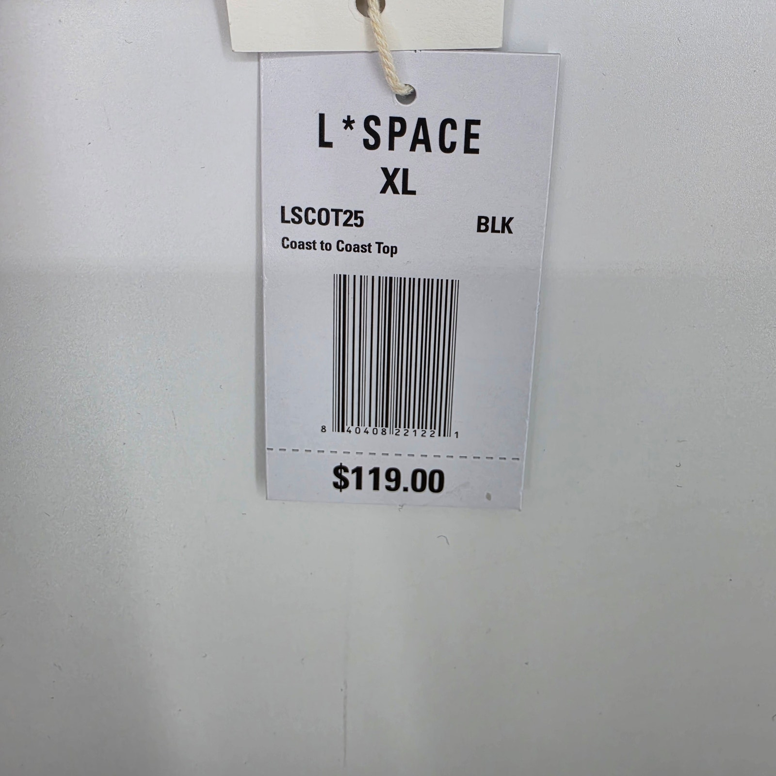 Nwt L Space Black Coast To Coast Underwire Balconette Bikini Top Size Xl — image 5 of 6